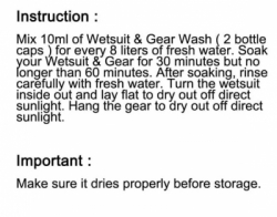 large WETSUIT GEAR WASH BALI DIVE SHOP 2